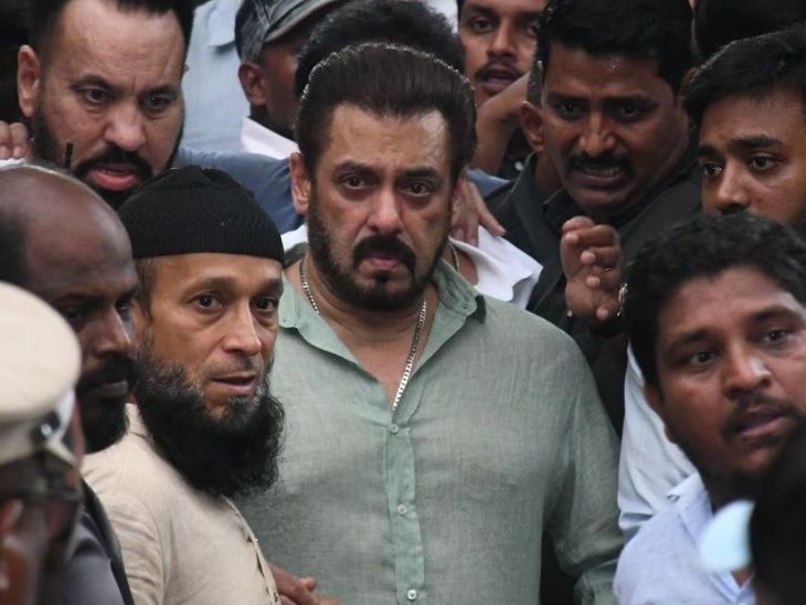 Suspicious Man entered Salman shooting | Suspicious youth entered Salman’s shooting: Threatened the crew in the name of Lawrence Bishnoi, police detained