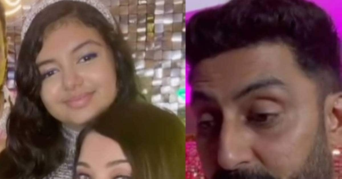 Abhishek Bachchan attended Aaradhya’s 13th birthday, was not seen with his daughter and wife, now 2 unseen videos are going viral