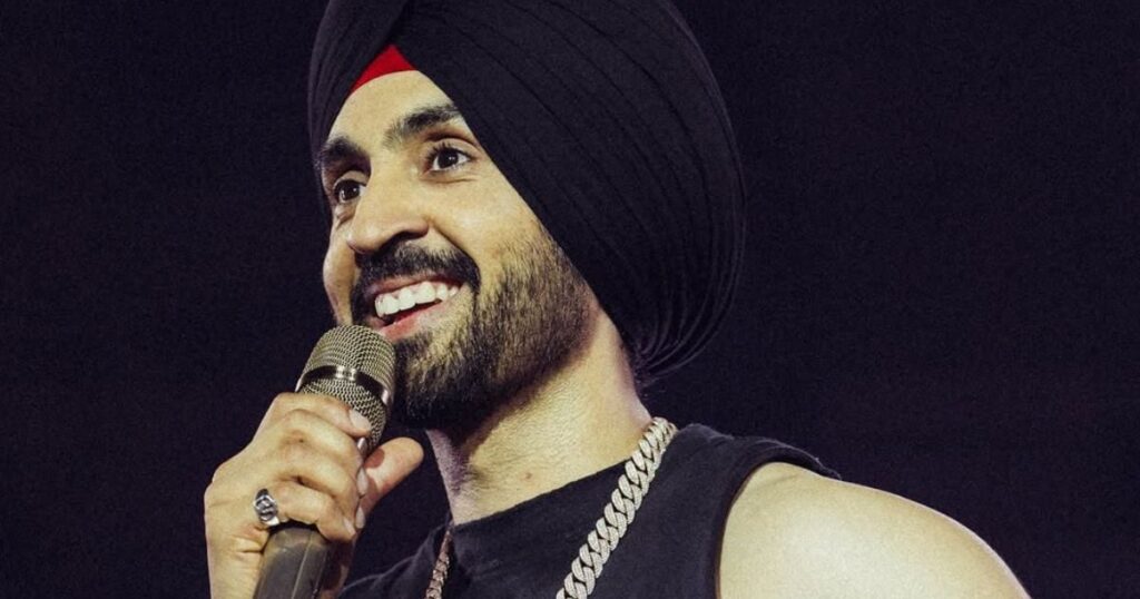 Diljit Dosanjh gets the color of ‘Pushpa Bhau’, shows his attitude by singing banned songs in Chandigarh concert – ‘Saala nahi jhukega toh…’