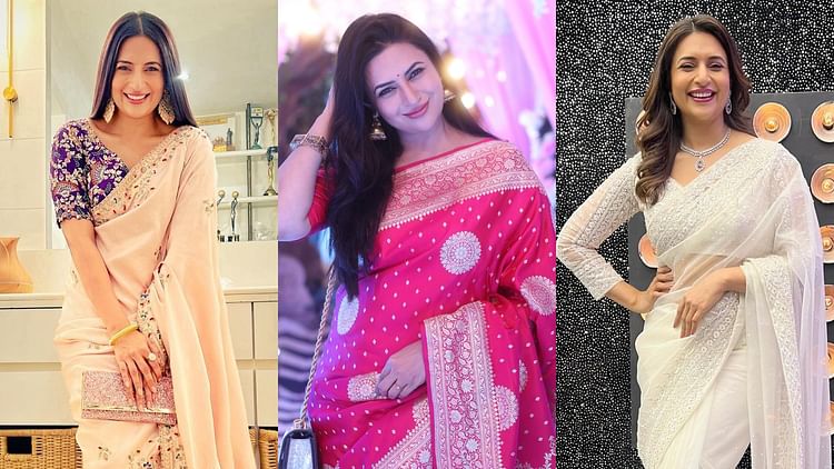 Tv Actress Divyanka Tripathi Saree Looks For Wedding Seasons - Amar Ujala Hindi News Live