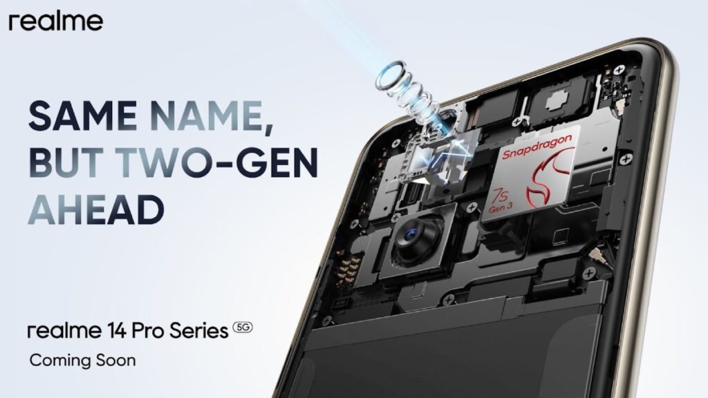 realme 14 Pro 5G series with Snapdragon 7s Gen 3 better camera teased India launch specifications details