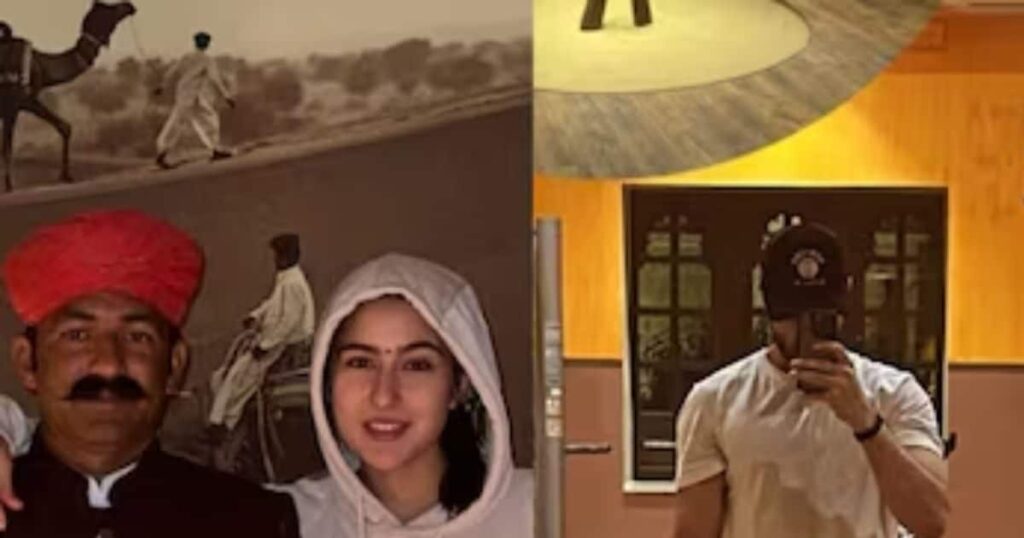 Sara Ali Khan fell in love with politician’s son? Pictures surfaced from Rajasthan raised the temperature of social media