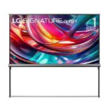 LG SIGNATURE OLED T 4K OLED TV with 77 inch display global roll out starts