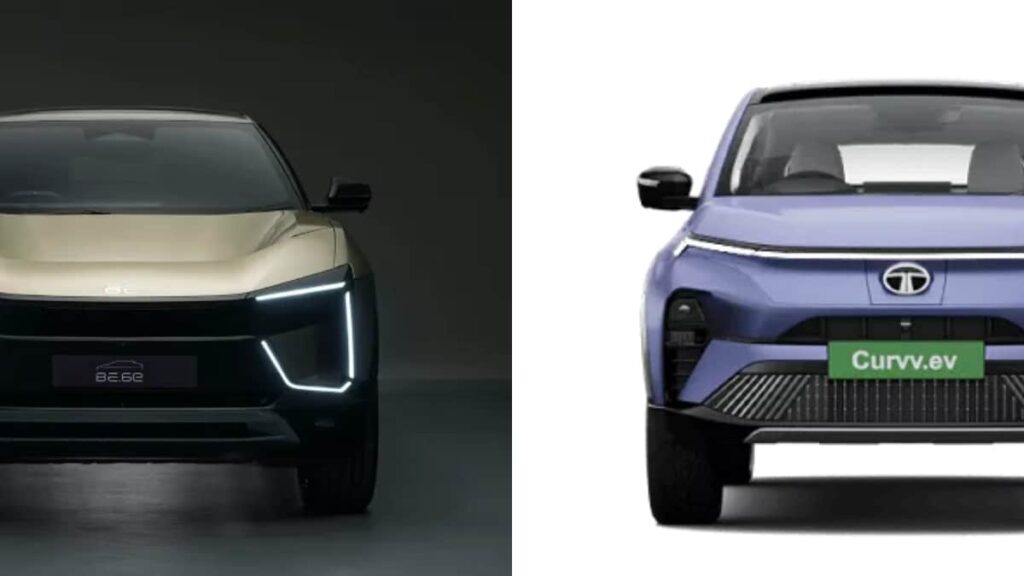 Mahindra BE 6e vs Tata Curvv EV Price in India Specifications Range Powertrain Dimensions Comparison Best Under Rs 20 Lakh