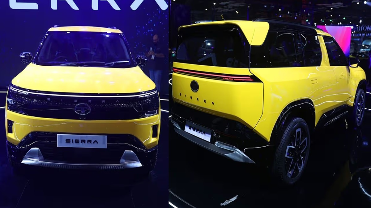 Tata Sierra ICE Revealed at Bharat Mobility Global Expo 2025