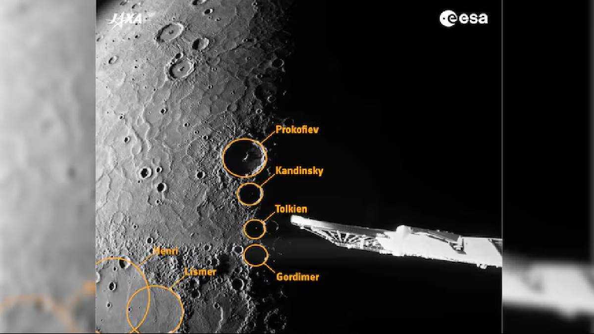 Stunning Images Of Mercury Surface Captured By ESA Spacecraft BepiColombo know details