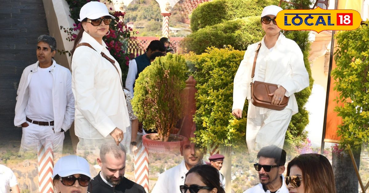 Madhuri Dixit joined Mount Abu and Udaipur car fest