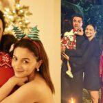 Ranbir Kapoor and Alia Bhatt welcomed the new year 2025 with the family, the daughter remained wrapped in her father’s lap.