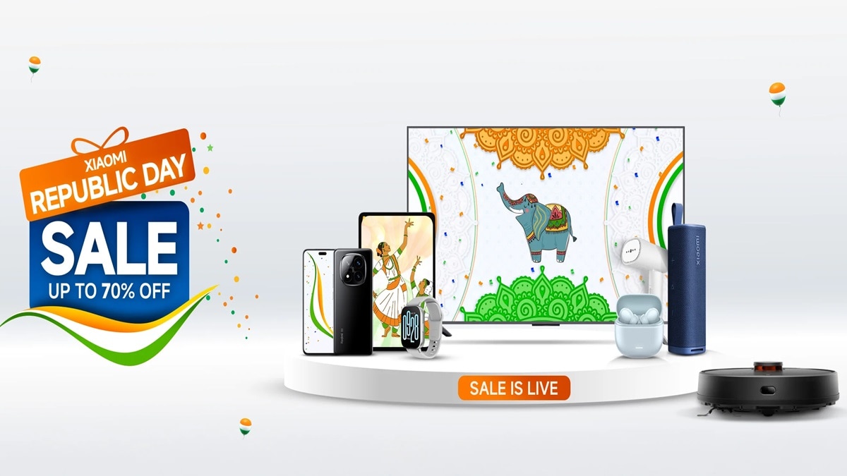 Xiaomi Republic Day Sale Discount on Smartphone Smart TV Tablet Earbuds