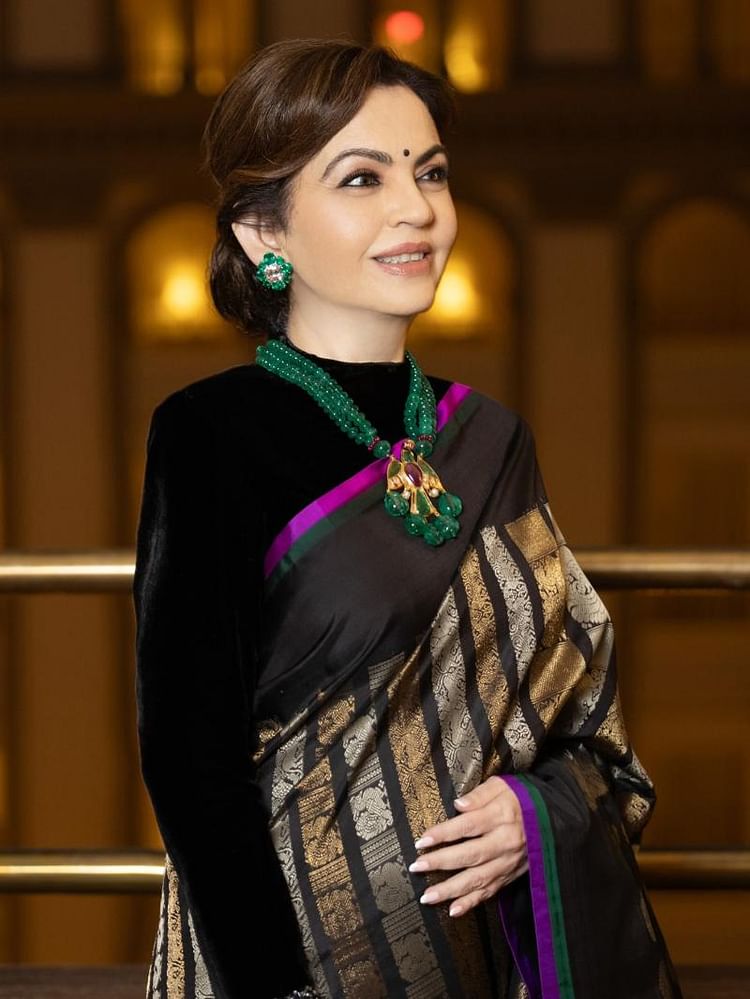 Nita Ambani showed royal style in America wearing 200 years old jewelery