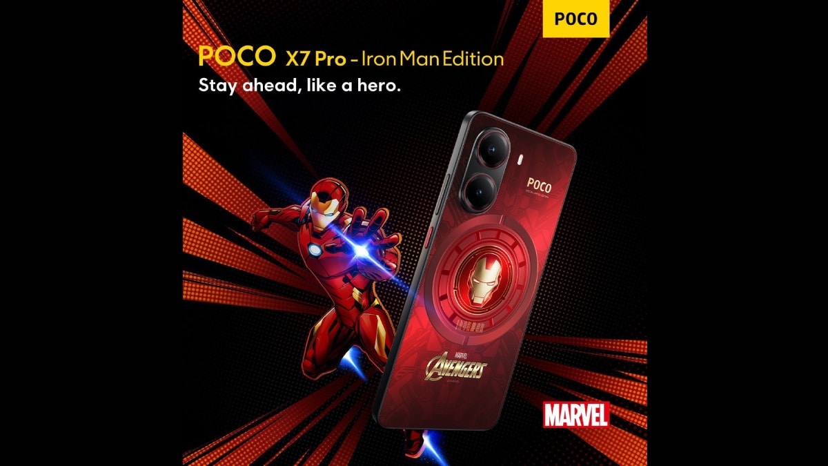 POCO X7 Pro ironman edition launch date 9th January 2025 main features