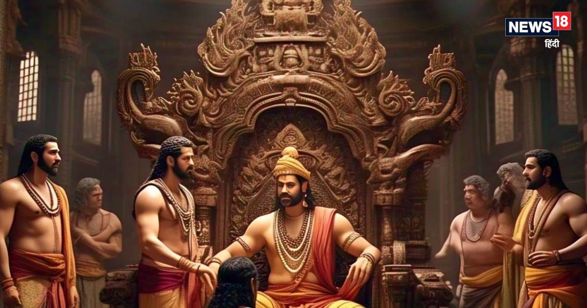 800 crore earning film, in which the saga of ‘Mahabharata’ was seen, for the throne…