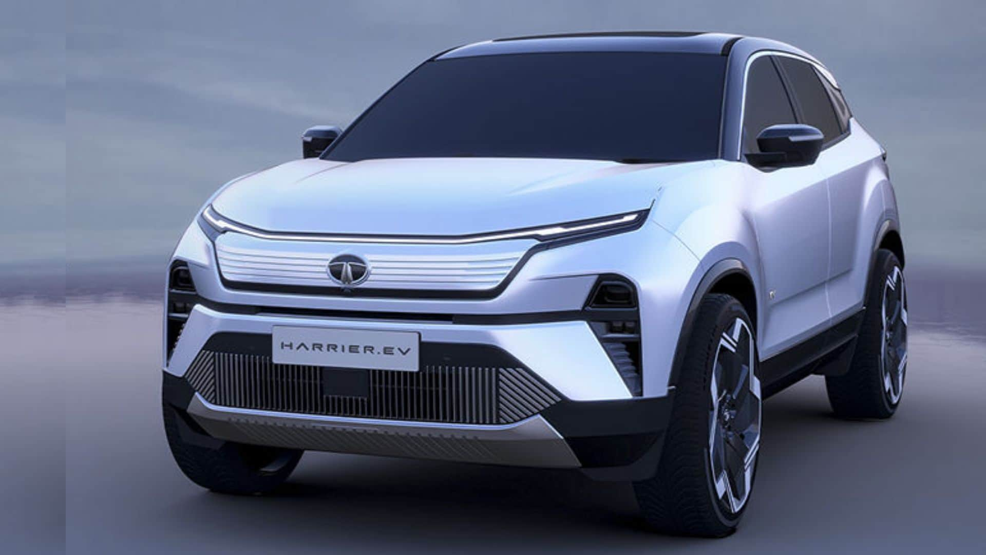 Tata Motors May Soon Launch Harrier EV With 75 kWh Battery Pack