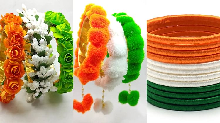 Republic Day 2025 Tiranga Inspired Bangles Pictures Goes VIRAL on Internet of Different Tri Color Set Disprj - Amar Ujala Hindi News Live