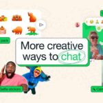 WhatsApp New Features 2025 camera effects selfie stickers quicker reactions