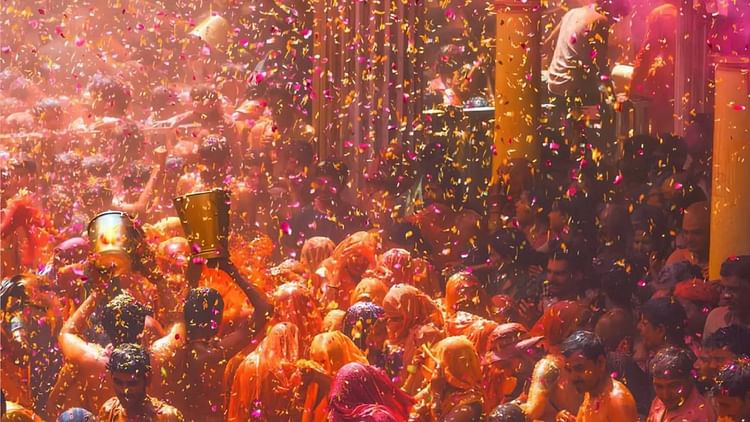 Braj Holi Festival Schedule in Hindi How to do Skin Care Hair Care during Holi Festival - Amar Ujala Hindi News Live