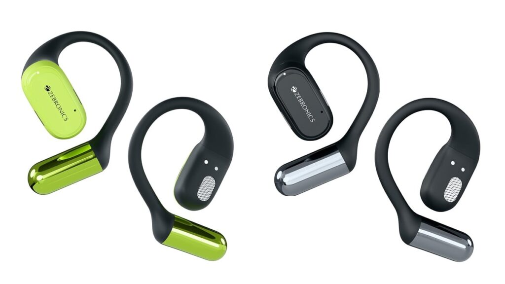 Zebronics Zeb-Pods O Open Ear Wireless Earbuds Launched with 40h Battery Backup