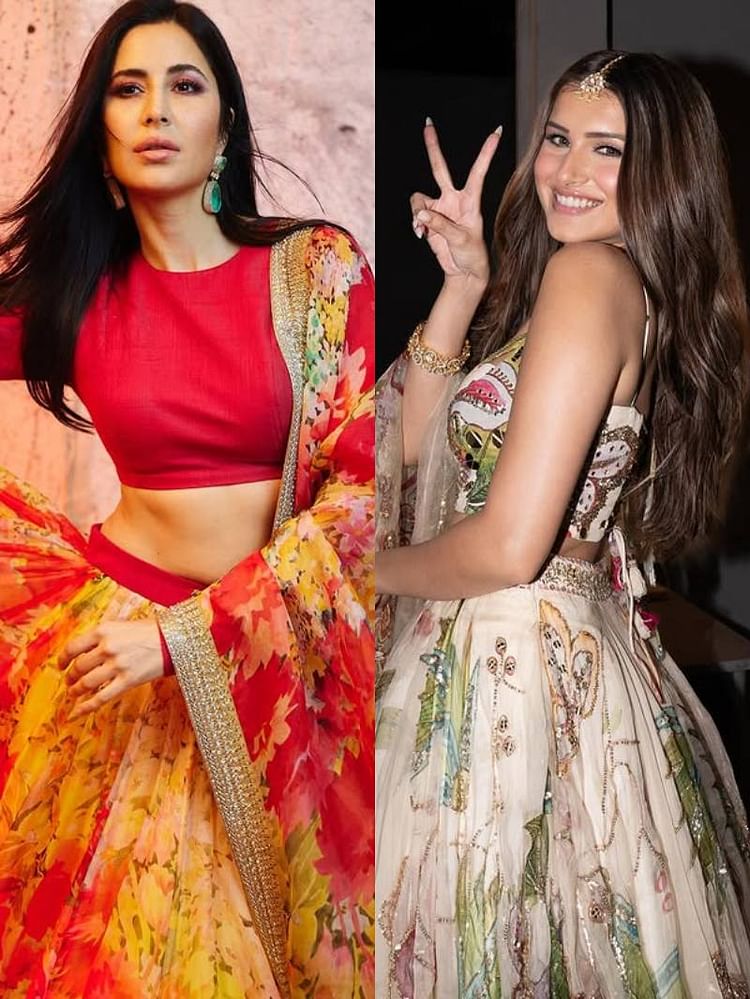 On this Holi, colors will be scattered in floral lehenga, every eye will stop